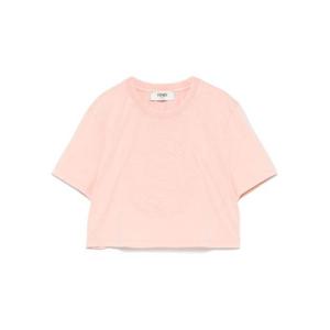 펜디 반팔 티셔츠 FS9715 ASNIF1RX7 Pink