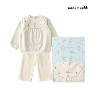 [밍크뮤]IV 퓨어체리스웨트셔츠.팬츠세트 35C15-334-08 35C15-410-05 출산백일돌선물