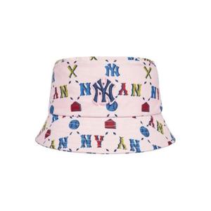 MLB 키즈 썸머 모노그램 버킷햇 7AHTM022N-50PKL