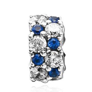 판도라 799171C01 클리어 블루 스파클링 클립 참