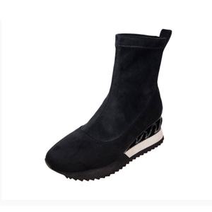 [오브엠][택가368,000] 스웨이드 웨이브 앵클부츠_F23AC617 (2co