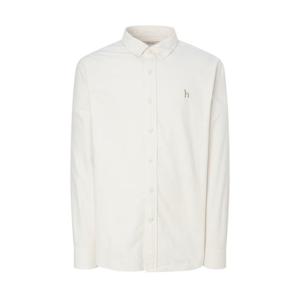 [헤지스]헤지스 크림 버튼다운 면 긴팔캐주얼셔츠 WHSH4D502CR