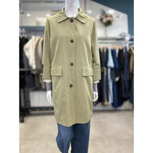 안지크 세이브존07 소매 배색 롱 자켓 AI3-JK110-0