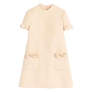 발렌티노 가라바니 숏 원피스 BVAFH6 1CFET5 Beige