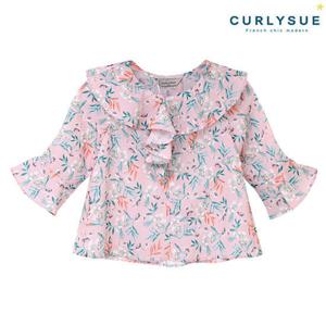 [CURLYSUE][컬리수] 플라워러플 블라우스