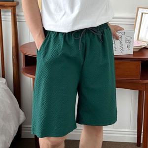 [다잇템][다잇템] 남자 하프팬츠 SS 쿨 고무줄 시어서커 폼폼 팬