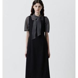 [ZOOC] 스퀘어넥 레이어드 원피스 (Z253MSE002)