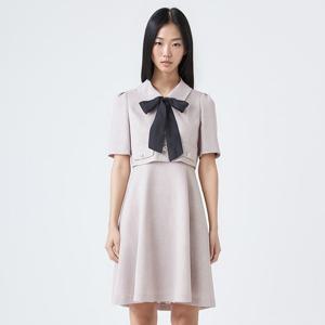 [케네스 레이디]멜톤 리본타이 원피스 (EWOPOF14)