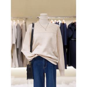 [숲]진주 장식 니트 SBALK3J