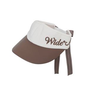 [와이드앵글]CO 빅 로고 배색 바이저 WWU25C02E3