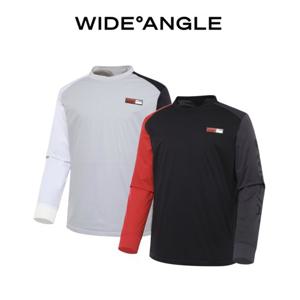 [와이드앵글]PF 블럭킹 라운드 패딩 아노락 M WMW23101