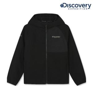 디스커버리키즈 자카드 플리스 미드레이어 자켓 DKSS71056-BKS
