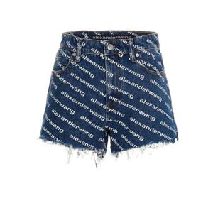 DENIM X ALEXANDER WANG 39바이트39 반바지 4DC1214897460
