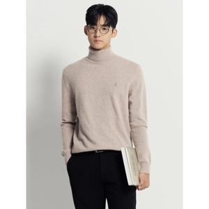 [빈폴멘] [Essential] 캐시미어 터틀넥 니트  베이지 (BC5X51E07A)