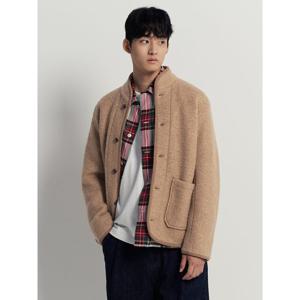 [빈폴멘] 플리스 버튼업 카디건  베이지 (BC5941C33A)