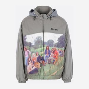 언더커버 포토그래픽 프린트 하이 칼라 패딩 UC2E42081 GRAY