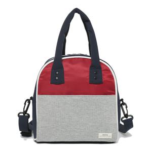 [빈]네이비 배색 멜란 그레이 크로스백BZ53AB02N