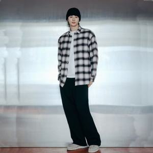 지오다노 115958 남성 기모 와이드핏 밴딩 테리 와이드 트레이닝 팬츠 01115958