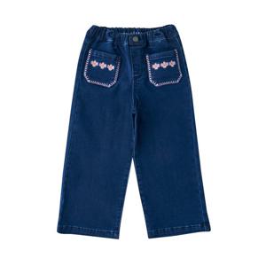 [블루독]DD 플라워와이드데님팬츠 25C15-414-50