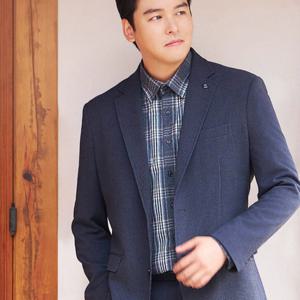 [크로커다일남성]울터치잔체크셋업쟈켓 CDAAJK3104_IC