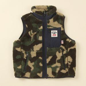 [지프키즈]카모 플라쥬 뽀글이 베스트[120-155]KM4JPU612
