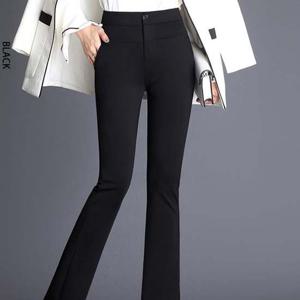 G122346_(간절기신상) 쫀쫀한 부츠컷 정장바지 슬렉스