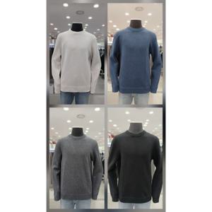 [앤드지]25 F/W 캐시미어 혼방 라운드 니트 4종 HZF4ER1101_GN