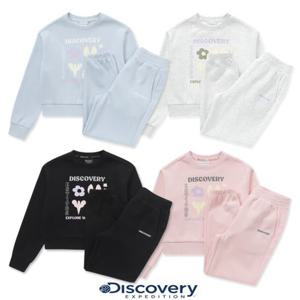디스커리키즈DKAZ12054여아 그래픽 맨투맨 세트