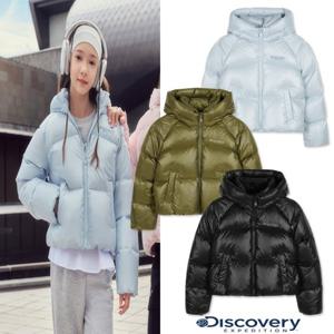 디스커버리키즈DKDJ64056여아 엘리아 글로시 다운 숏패딩