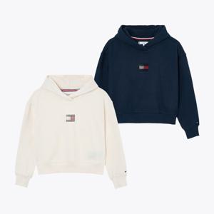 [공식][타미힐피거] 라인 스톤 플래그 후디 2종 택1 (T42F7KKO580GT1)