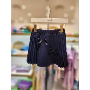 프렌치캣5 주니어 네이비리본장식주름스커트 (T44KAS030)