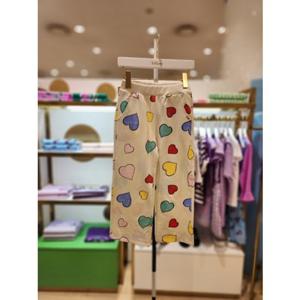 프렌치캣5 주니어 아이보리하트나염스판바지 (T44KKP060)