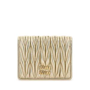 미우미우 지갑 5MV204AFPP F0846 Gold