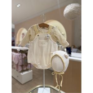 M밍크뮤D 26SS (IV)코니와플SET바디슈트 티셔츠보넷세트 (3611260402)