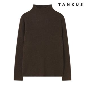 [탱커스]골지 반하이넥 루즈핏 긴팔 니트 (TX4KP014L0)