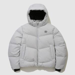 엄브로패딩 CQK UP423SDJN1-WGR 액티브 플라이트 후드 구스패딩 자켓 / WHITE GREY