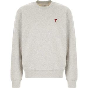 (당일) 25SS 아미 하트 로고 그레이 맨투맨 BFUSW035 730 0951