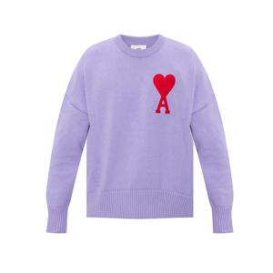 12주년 빅하트 로고 자수 니트 리라 E21HK009 016 504