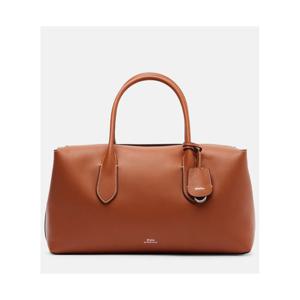 폴로 랄프로렌 E W 미디엄 레더 토트 백 P01057810