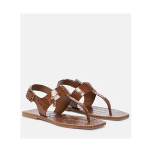 크리스찬루부탱 Cubongo 플랫 통 샌들 P00578899