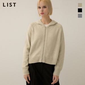 [리스트] 울 루즈핏 후드 집업 가디건_TSKCDP80050
