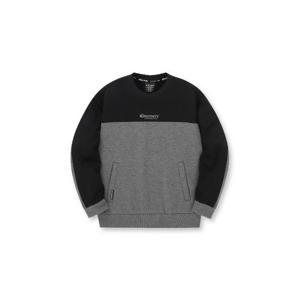 디스커버리키즈긴팔티 TQT DKTR52046-MDS 키즈 컬러 배색 트레이닝 기모 맨투맨