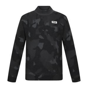 [핑] 남성 울 카모플라쥬 방풍 긴팔 니트 111E4SR212BK