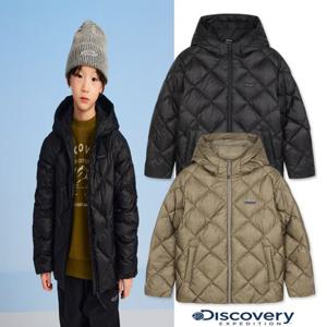 디스커버리키즈DKDJ72056큐브라이트 다운 경량패딩