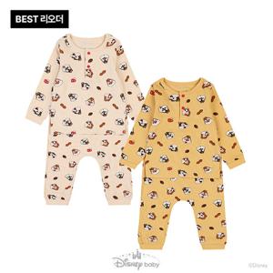 [디즈니베이비]O.칩앤데일패턴내의(CREAM,YELLOW)79S517612