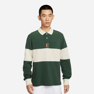 [나이키] HQ1749-323 코트 헤리티지 테니스 긴팔 폴로 티셔츠 그린