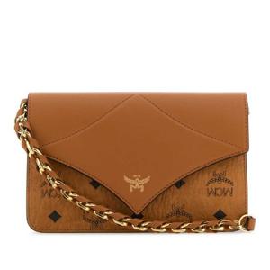 엠씨엠 로고 다이아몬드 체인 크로스백 MWRESAK02 CO