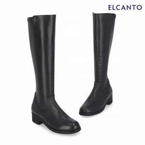 엘칸토  (LCWL01U34C) 여성 소가죽 롱부츠 4cm
