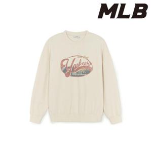 MLB (3AMTV1054-50CRS)  카리나PICK 바시티 빈티지 그래픽 맨투맨