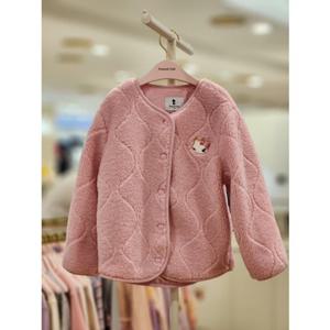 프렌치캣8 핑크 뽀글이 자켓 (Q55DDK071P1)
